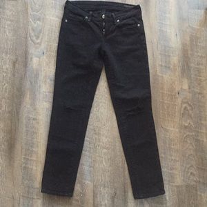 Citizens of Humanity Distressed Black Jean